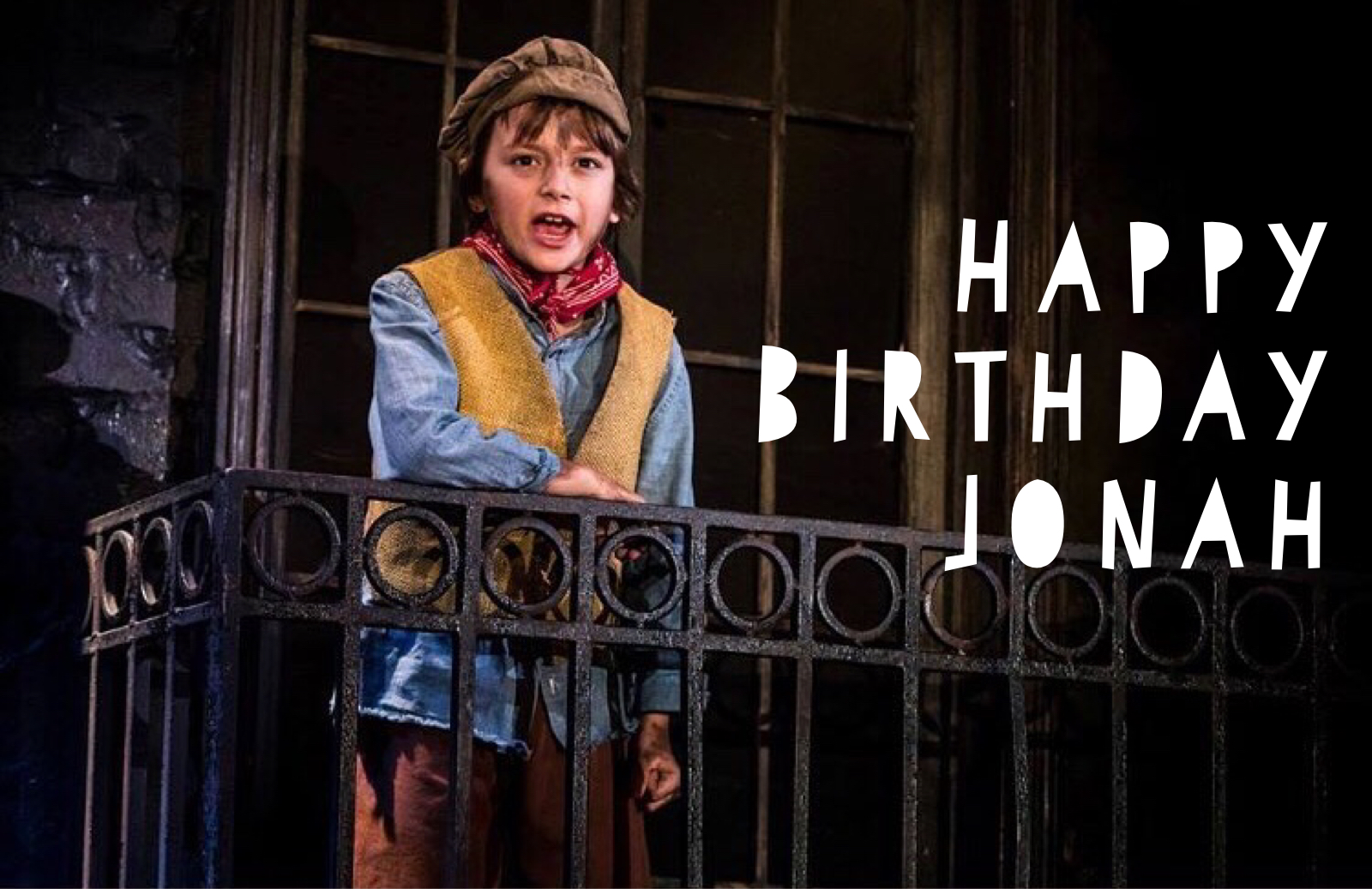 Happy Birthday to Jonah Mussolino, Pictures From SCHOOL OF ROCK, and more!