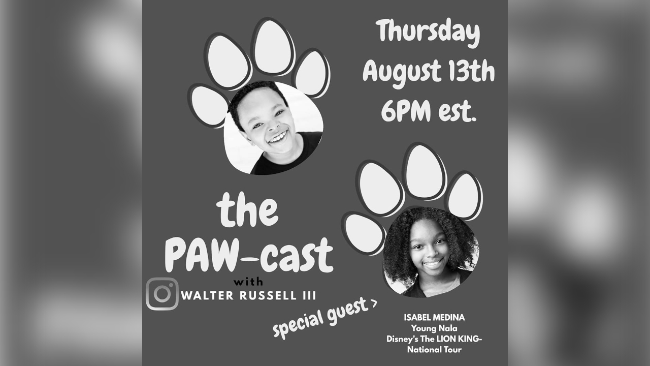 New PAW-Cast Episode Tomorrow, Pictures From the Kids of FROZEN and WAITRESS, and more!