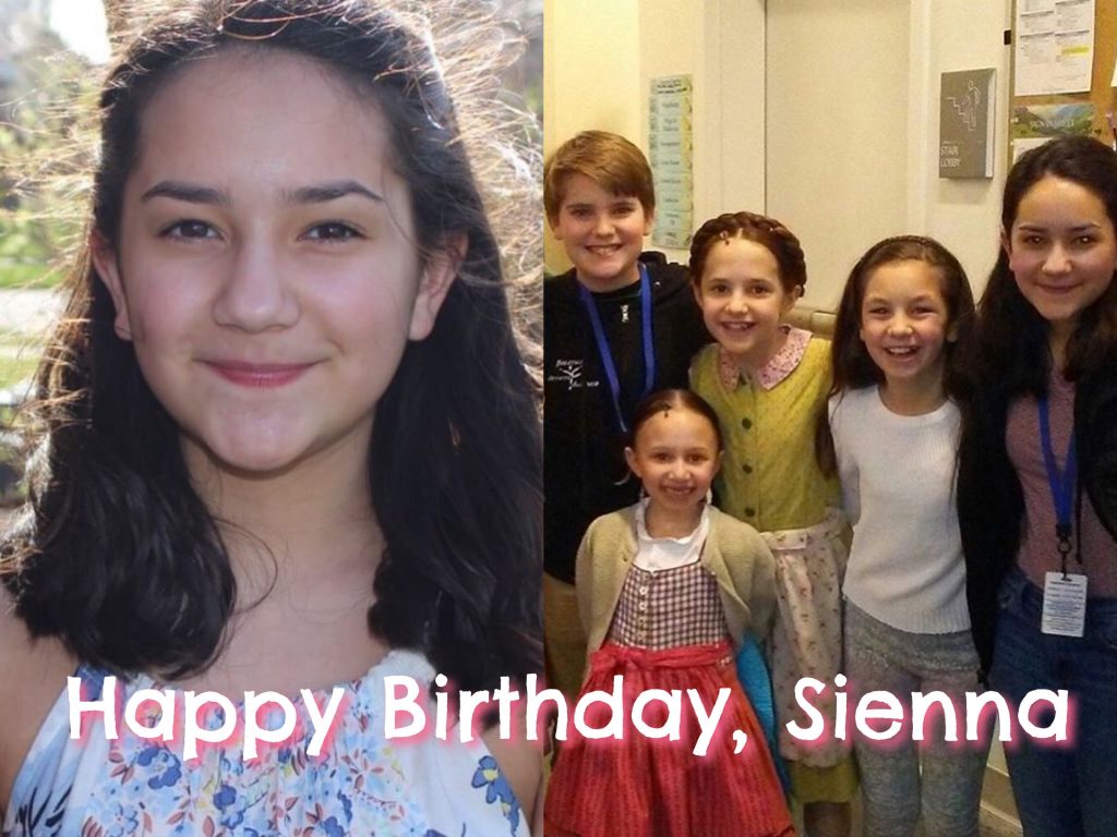 Sienna Laura Ann Berkseth Birthday